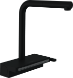Змішувач hansgrohe Aquno Select M81 для кухонної мийки з висувним душем, чорний матовий 73836670