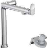 Змішувач hansgrohe Aqittura M91 FilterSystem 240 для кухонної мийки, хром 76804000