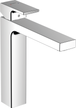 Смеситель hansgrohe Vernis Shape для раковины со сливным гарнитуром, хром 71562000