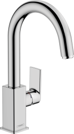 Змішувач hansgrohe Vernis Shape для раковини із зливним гарнітуром, хром 71564000