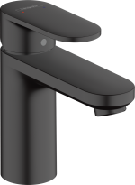 Змішувач hansgrohe Vernis Blend для раковини з зливним набором, чорний матовий 71551670