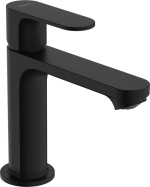 Змішувач hansgrohe Rebris S для раковини зі зливним гарнітуром, чорний матовий 72517670