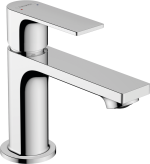 Змішувач hansgrohe Rebris E для раковини зі зливним гарнітуром, хром 72550000