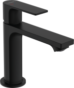 Змішувач hansgrohe Rebris E CoolStart для раковини без зливного гарнітуру, чорний матовий 72560670