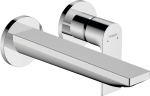 Змішувач hansgrohe Rebris E для раковини із зливним гарнітуром, хром 72568000