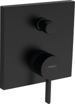 Смеситель hansgrohe Finoris для душа скрытого монтажа, черный матовый 76415670