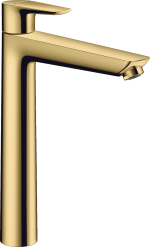 Змішувач hansgrohe Talis E для раковини з високим виливом та без зливного гарннітуру, золото 71717990