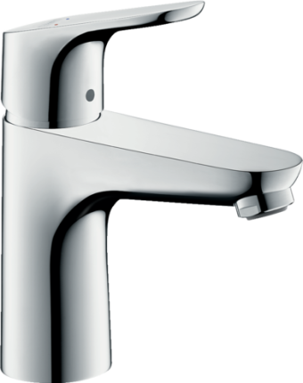 Смеситель hansgrohe Focus для раковины, 100 LowFlow без сливного гарнитура, хром 31513000 - изображение
