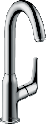 Смеситель hansgrohe Novus для раковины с сливным набором, хром 71126000