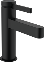 Смеситель hansgrohe Finoris для раковины без сливного гарнитура, черный матовый 76013670