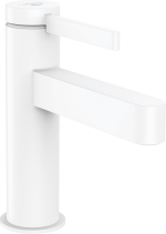Змішувач hansgrohe Finoris для раковини без зливного гарнітуру, білий матовий 76013700