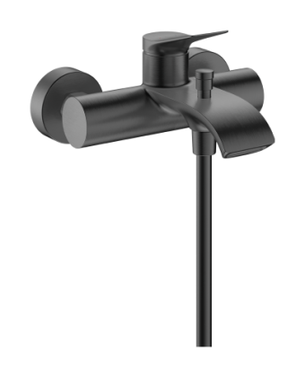 Смеситель hansgrohe Vivenis для ванны, чорный матовый хром 75423340 - изображение