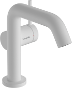 Змішувач hansgrohe Tecturis S CoolStart для раковини з зливним гарнітуром push-open, білий матовий 73322700