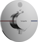 Термостат hansgrohe ShowerSelect Comfort S для душа 15553000 хром