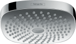 Верхний душ hansgrohe Croma Select E 180, 2jet EcoSmart 26528400 белый/хром