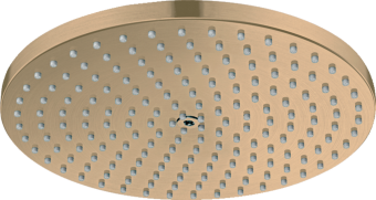 Верхний душ hansgrohe Raindance S 240 1jet PowderRain EcoSmart+ 28821140, бронза - изображение