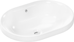 Умивальник 550/400 на стільницю з переливом hansgrohe Xuniva U SmartClean 61062450